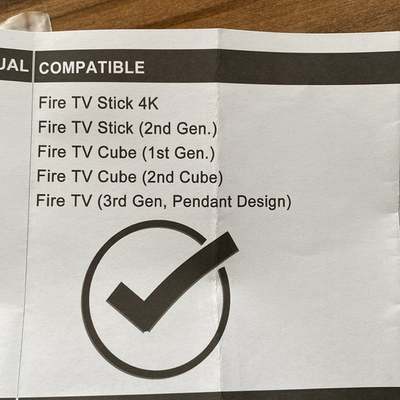 Voice remote control replacement for Amazon fire stick 2nd generation see models - Picture 3 of 7